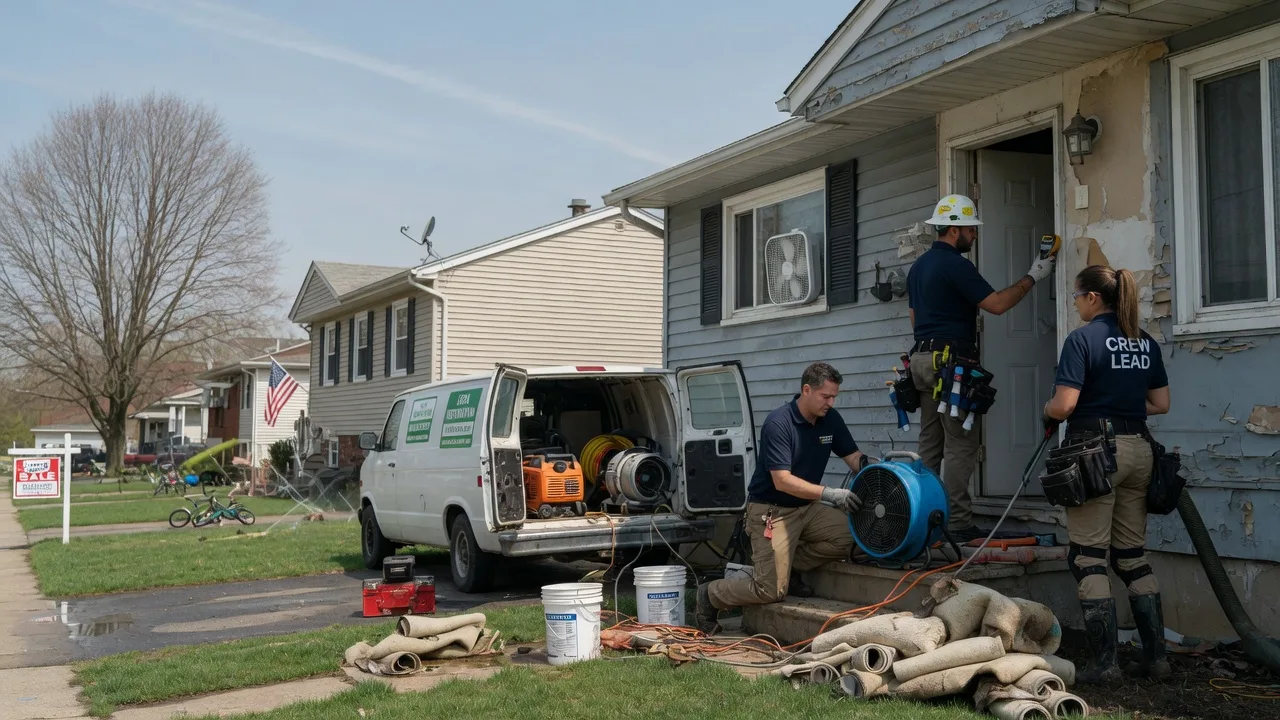 Flood Cleanup in Witt, IL near me