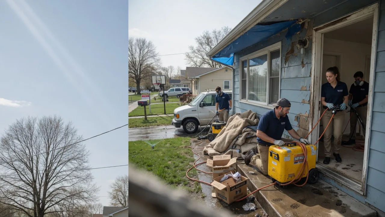 Basement Flood Cleanup in Witt, IL near me